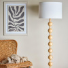 Dřevěná stojací lampa Bloomingville Giacoma 154,5 cm