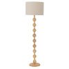 Dřevěná stojací lampa Giacoma 154,5 cm