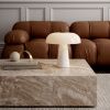Bílá mramorová stolní lampa Glossy -fv-interier-25