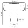 454395 8 bila mramorova stolni lampa glossy