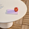 Bílý zahradní stolek Kave Home Albanella 85 cm -fv-interier-25