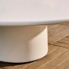 Bílý zahradní stolek Kave Home Albanella 110 cm -fv-interier-25