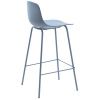 Modrá plastová barová židle Unique Furniture Whitby 67,5 cm