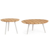 Set dvou zahradních stolků Talaia II. 50/70 cm