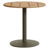 Dřevěný bistro stolek Kave Home Esilda 80 cm
