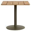Dřevěný bistro stolek Kave Home Esilda 80 x 80 cm