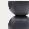Šedý kovový odkládací stolek Kave Home Rachell 30,5 cm -fv-interier-25
