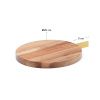 Dřevěné servírovací prkénko Kave Home Zairin 20 cm