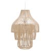 Ratanové závěsné stínidlo Kave Home Janoa 38 cm