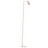 Béžová kovová stojací lampa Kave Home Manie 147 cm
