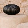Šedá skleněná váza Kave Home Nivra 15 cm -fv-interier-25