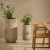 Set dvou béžových zahradních květináčů Kave Home Tival Ø 24/35 cm -fv-interier-25