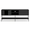 Černý TV stolek Teulat Platt 175 x 45 cm -fv-interier-25