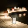 Béžová kovová solární LED lampa Light No. 1 -fv-interier-25