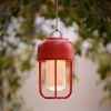 Béžová kovová solární LED lampa Light No. 1 -fv-interier-25