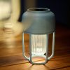 Zelená kovová solární LED lampa Light No. 1 -fv-interier-25