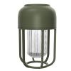 Zelená kovová solární LED lampa Light No. 1