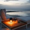 Růžová kovová solární LED lampa Light No. 1 -fv-interier-25