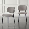 Pískově hnědá čalouněná jídelní židle Unique Furniture Fowler -fv-interier-25