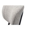 Bílá bouclé jídelní židle Unique Furniture Buffalo -fv-interier-25