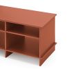Cihlově červený lakovaný TV stolek Teulat Inari 180 x 40 cm -fv-interier-25