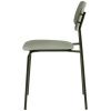 Zelená kovová jídelní židle Unique Furniture Kirkland