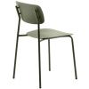 Zelená kovová jídelní židle Unique Furniture Kirkland
