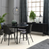 Černá dubová komoda Unique Furniture Siena 160 x 45 cm -fv-interier-25