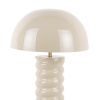 Šedá kovová stolní lampa Gracio -fv-interier-25