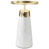 Bílo-zlatá stolní LED lampa Angel Cerdá No. 8034