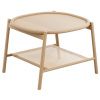 Dřevěný konferenční stolek Drum S 68 x 67 cm