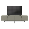 Zelenošedý lakovaný TV stolek Marckeric Eldia 200 x 35 cm