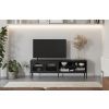 Kovový TV stolek Diora 160 x 35 cm -fv-interier-25