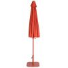 Červený slunečník ZUIVER SUNBRELLA 250 cm se stojanem