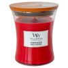 Střední vonná svíčka Woodwick, Crimson Berries