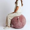 Manšestrový sedací / gymnastický míč BOL VLIP Ø 65 cm -fv-interier-25