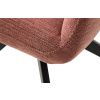 Růžové čalouněné otočné křeslo Unique Furniture Roxana -fv-interier-25