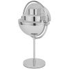 Stříbrná Kovová nabíjecí stolní lampa Gubi Multi-Lite
