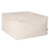 Bouclé puf Keno 63 x 63 cm
