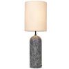 Šedá Mramorová stojací lampa Gubi Gravity 130 cm