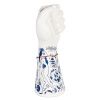 Bílo-modrá keramická váza BOLD MONKEY LIBERTY 30,5 cm