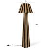 Černá stojací lampa BOLD MONKEY STRIPE IT UP cm