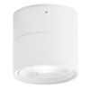 Bílé kovové bodové LED světlo Nova Luce Pull 8 cm
