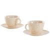 Set dvou porcelánových šálků s podšálky SPRINKLE