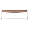 Ořechová lavice Kave Home Tarsel 142 cm