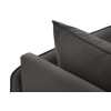 Šedá sametová lenoška Cosmopolitan Design Vienna 170 cm, pravá -fv-interier-25