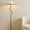 Černá kovová stojací lampa JULIET 148 cm -fv-interier-25
