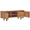 Dřevěný TV stolek Kave Home Uxue 150 x 40 cm
