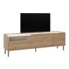 TV stolek Marckeric Monza 141 x 44 cm s dřevěným dekorem