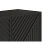 Černý lakovaný TV stolek Peta 161 x 35 cm -fv-interier-25